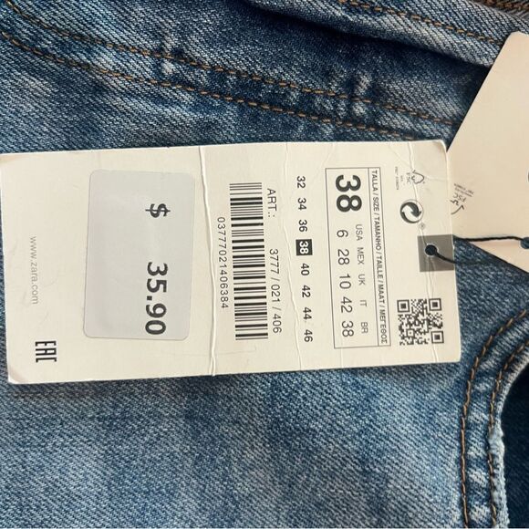 Zara denim shorts - Picture 4 of 8